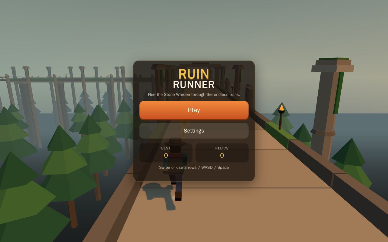 Preview of Ruin Runner