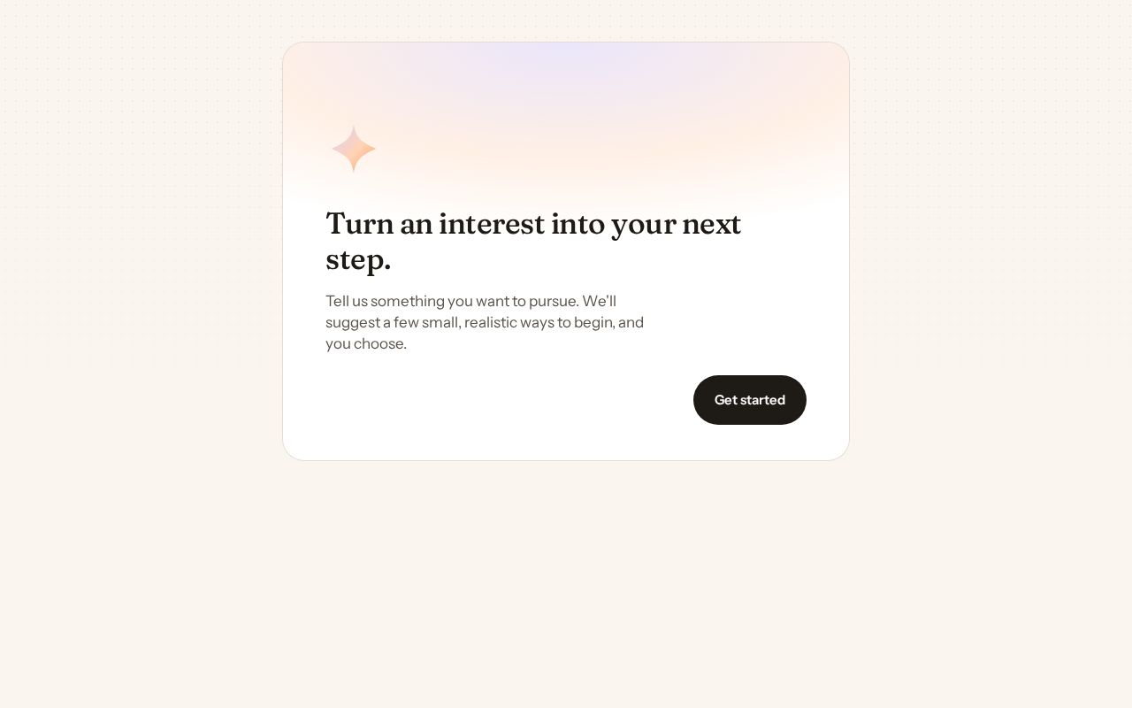Preview of Interest To Action