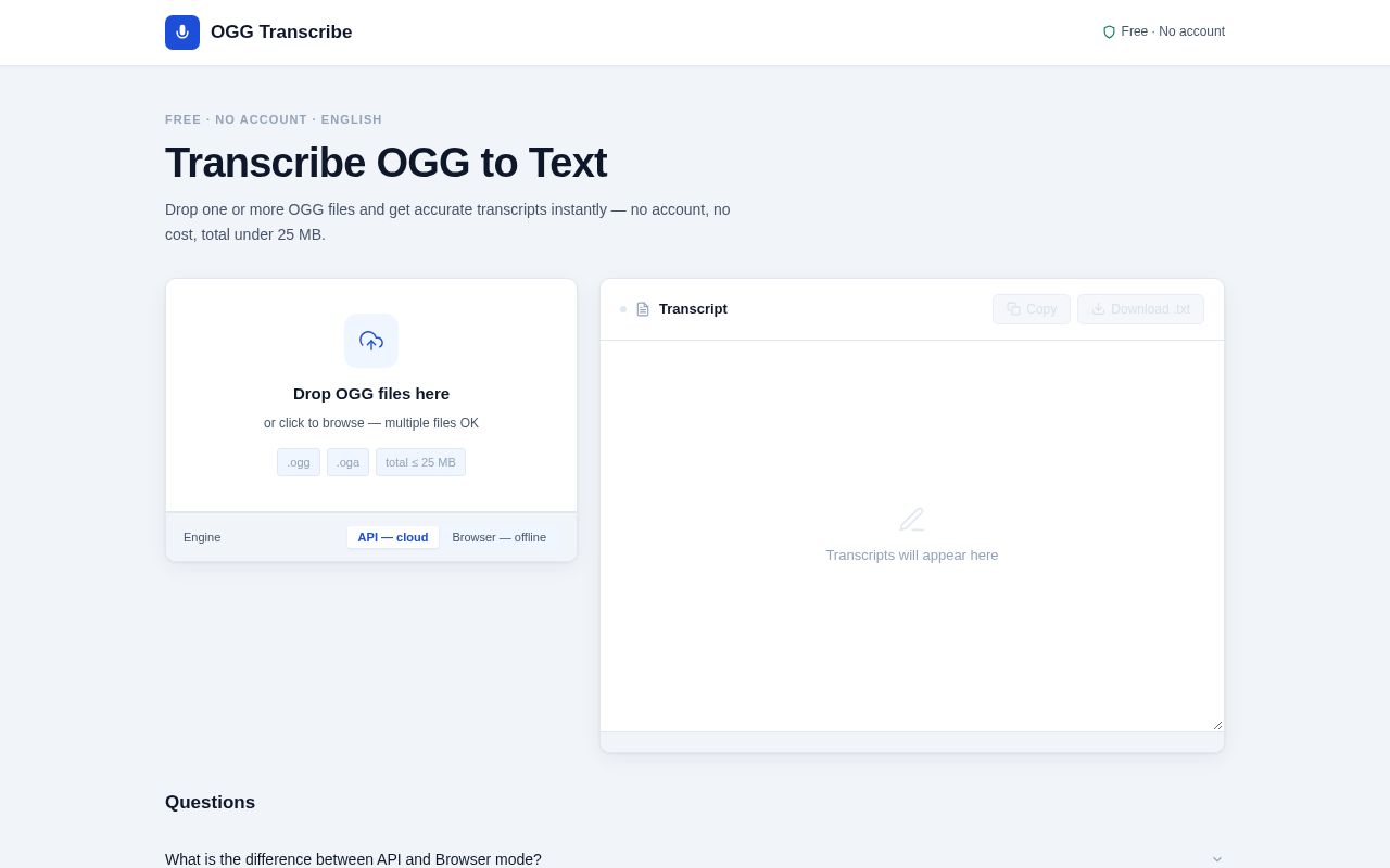 Preview of Ogg To Text