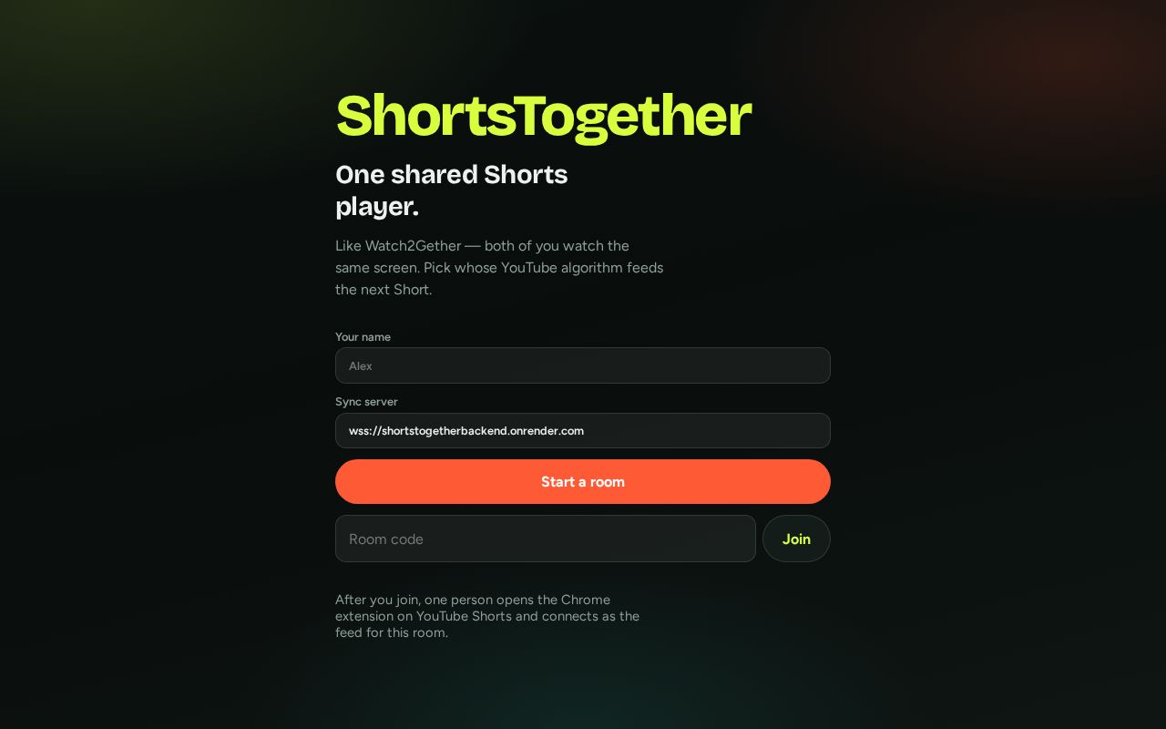 Preview of ShortsTogether