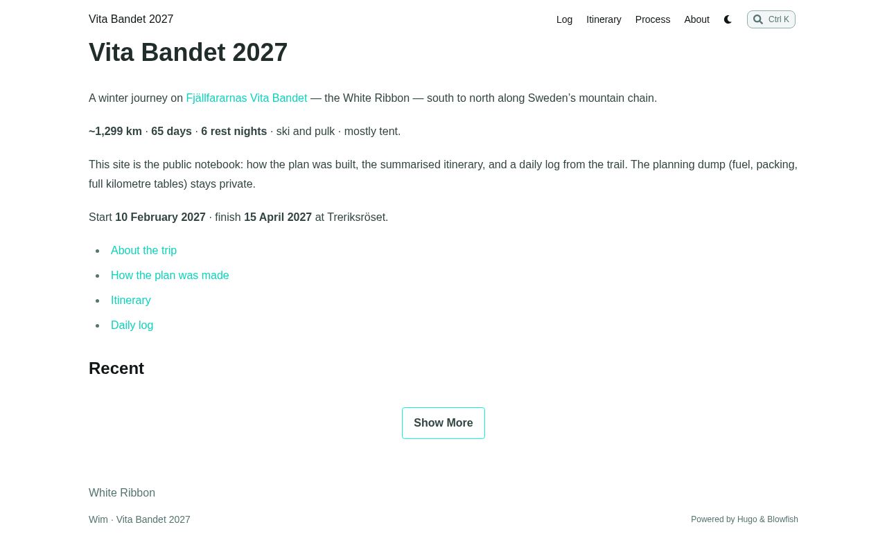 Preview of Vitabandet Site