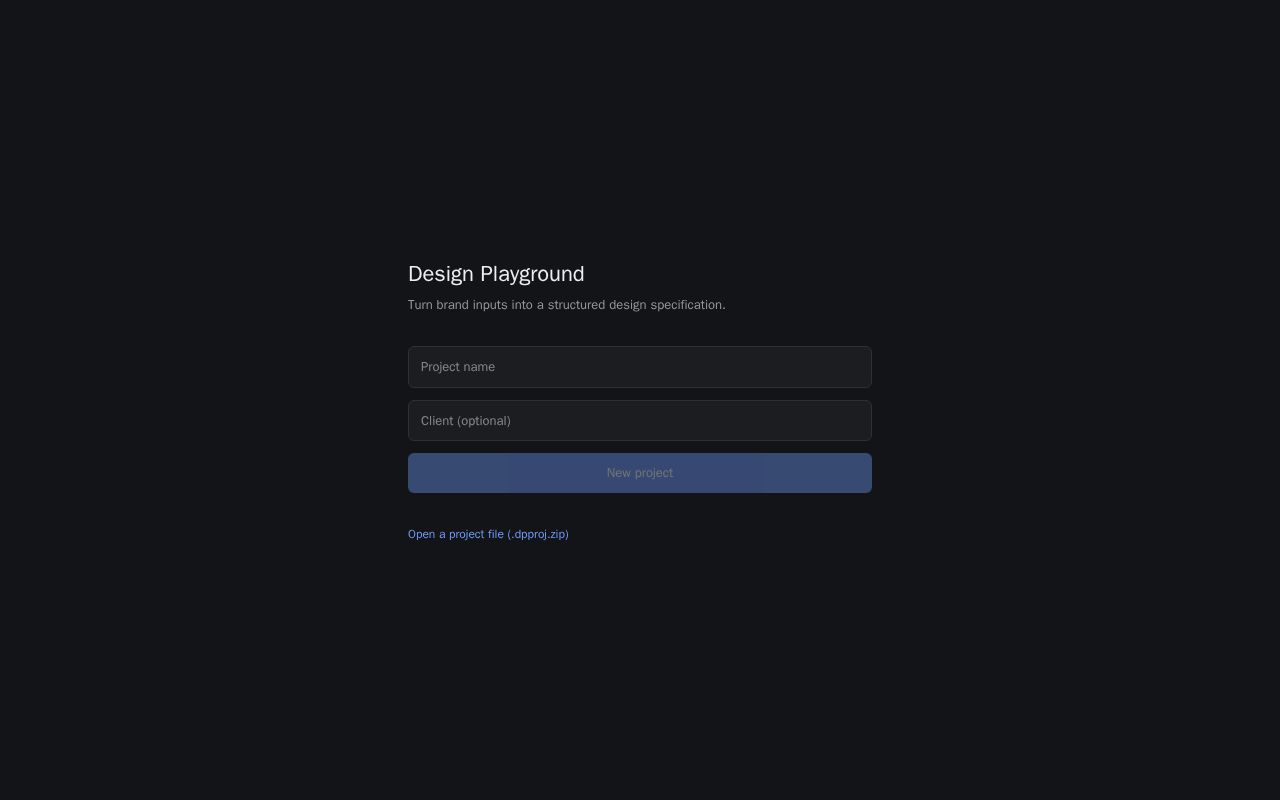 Preview of Design Playground