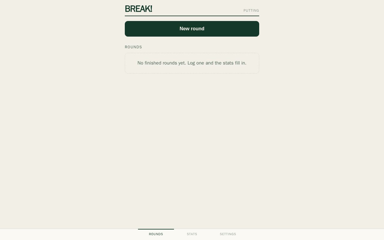 Preview of Break Putting