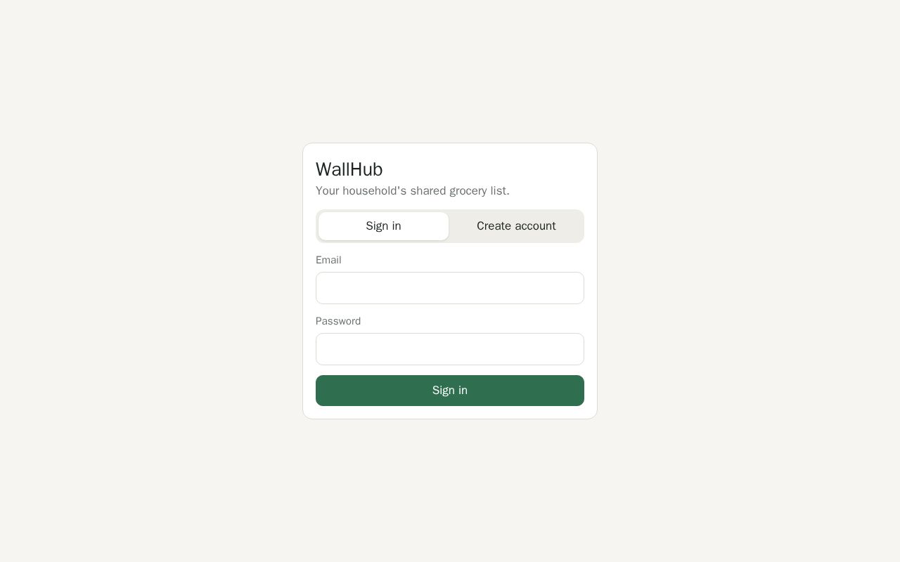 Preview of WallHub