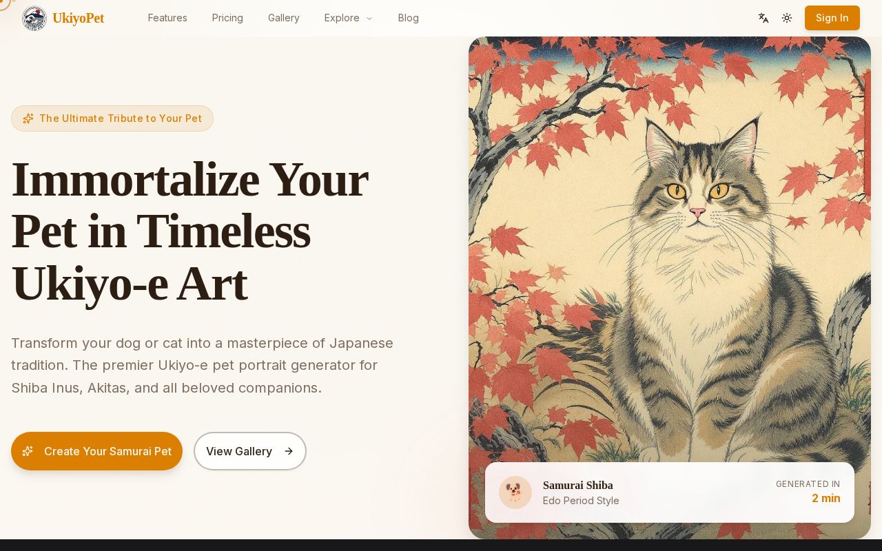 Preview of ukiyopet