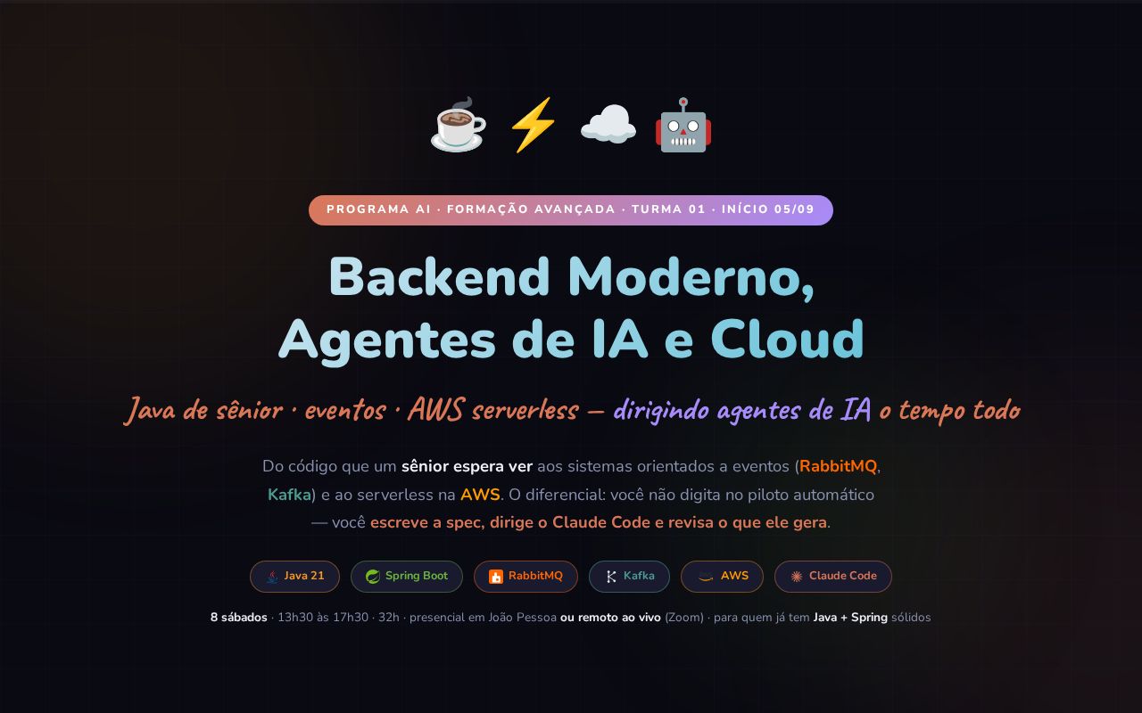 Preview of Curso Backend Moderno Programa Ai