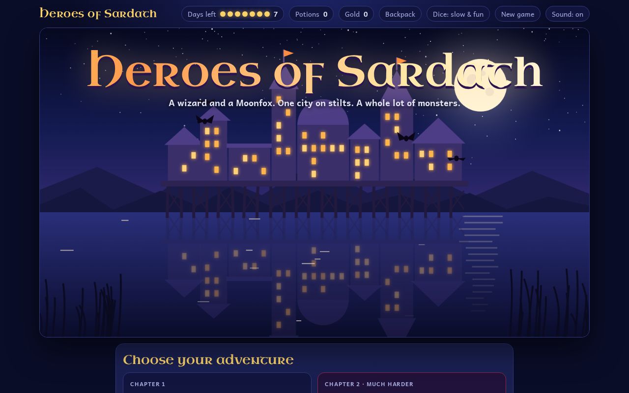 Preview of Heroes Of Sardath