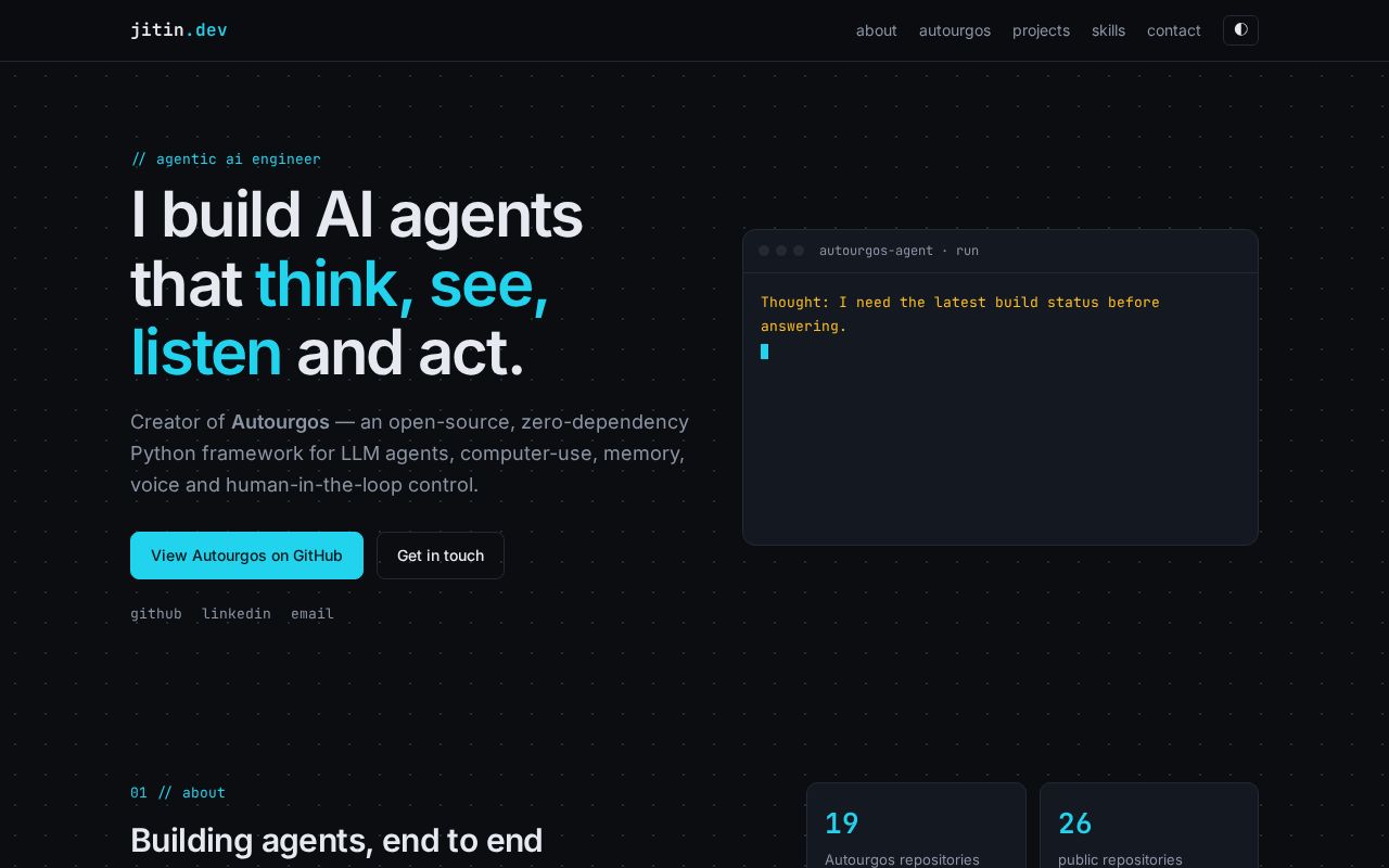 Preview of Devxjitin Github Io