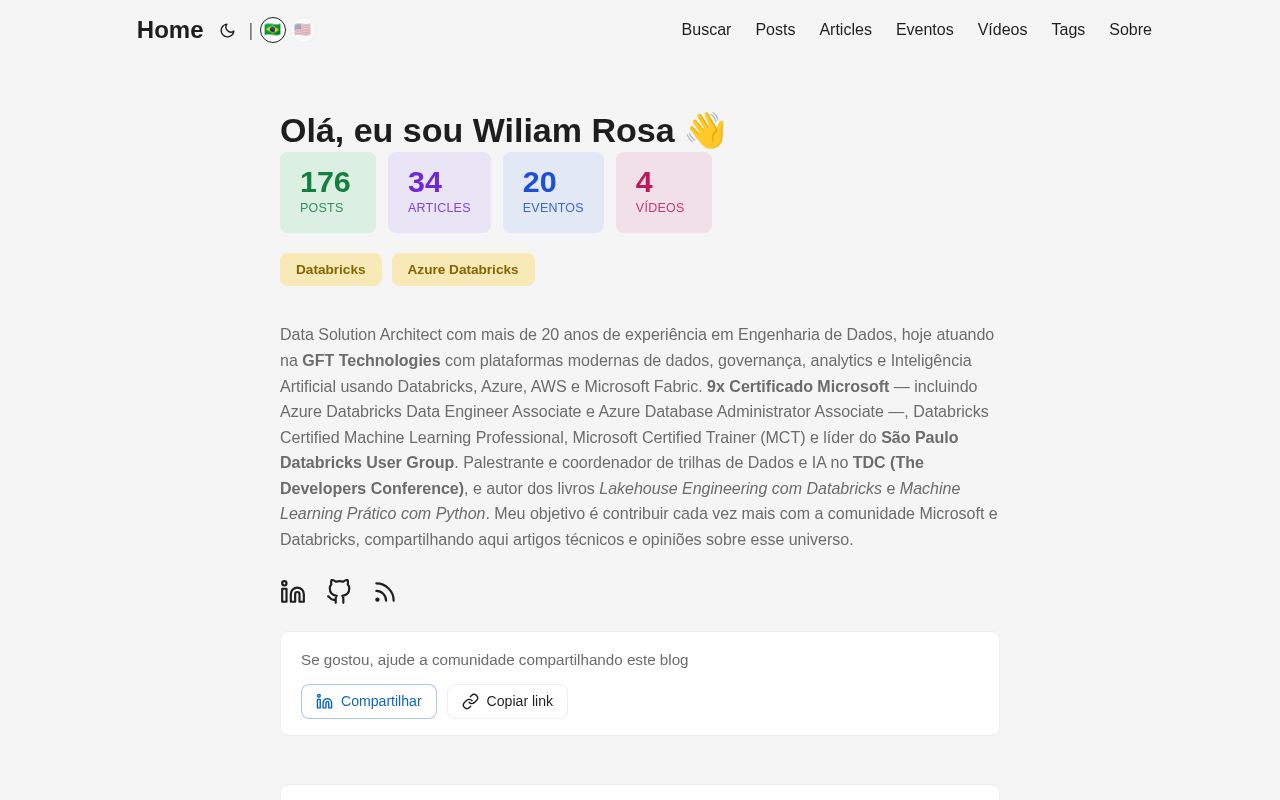 Preview of WiliamRosa Github Io