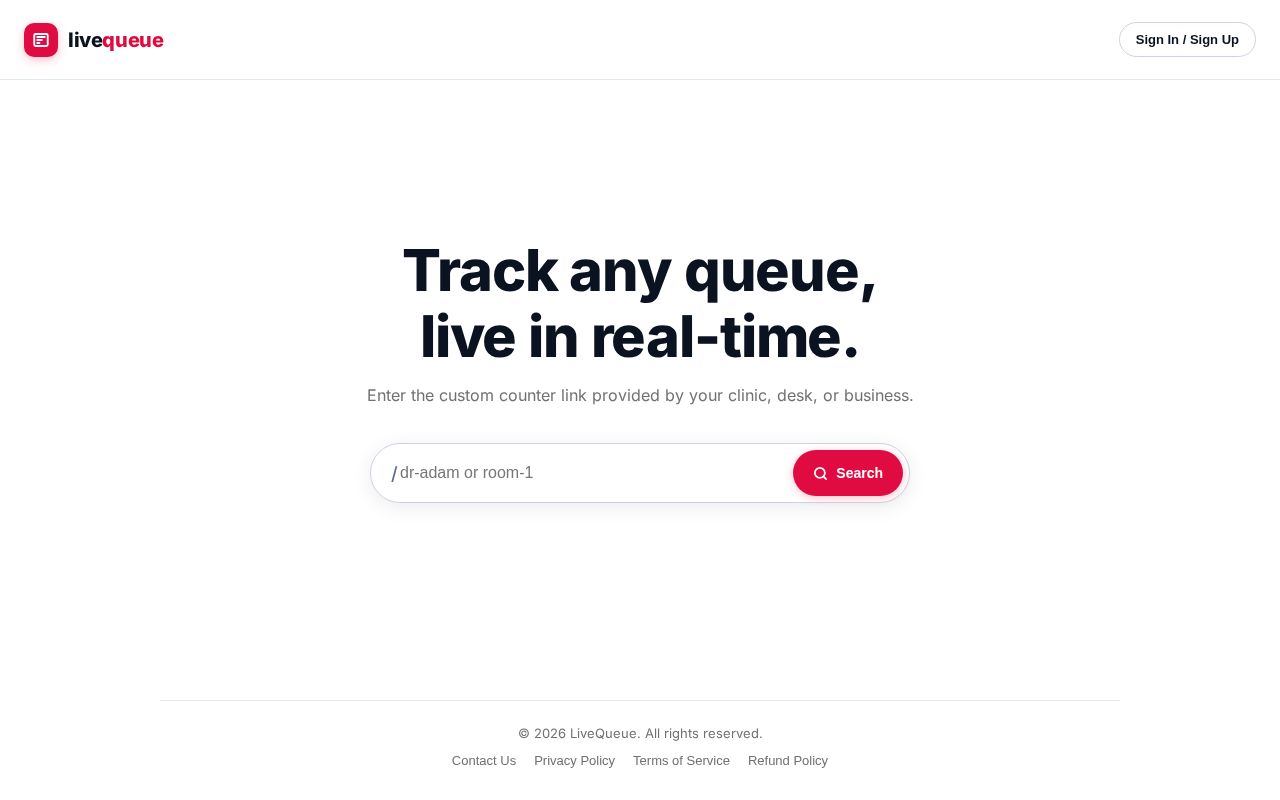 Preview of live-queue