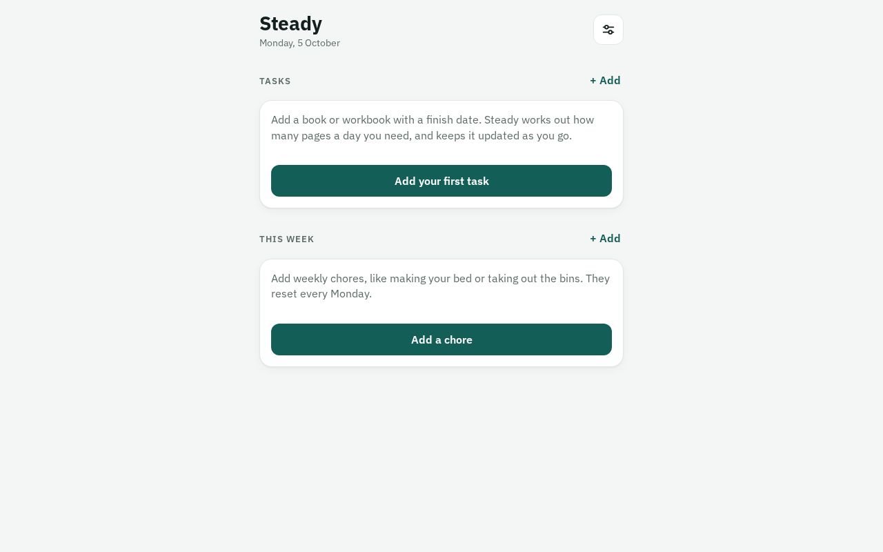 Preview of Steady