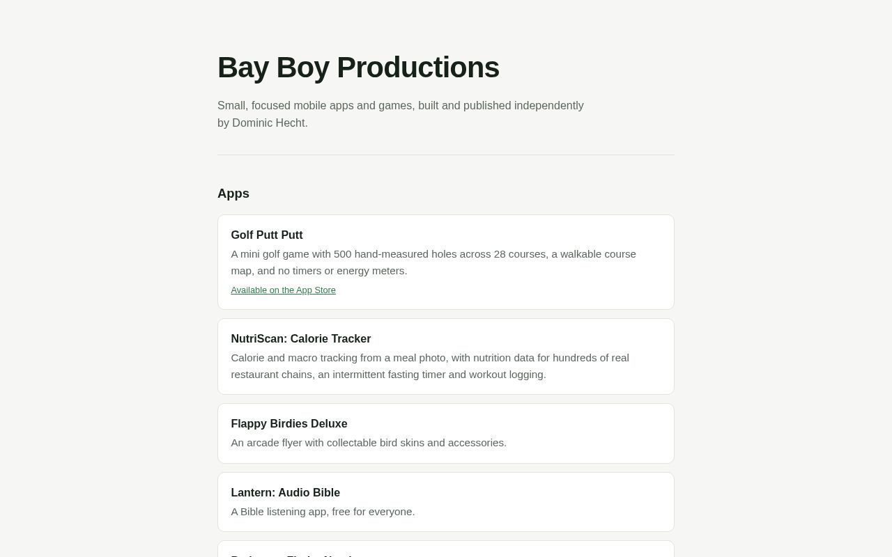 Preview of Bayboyproductions408 Github Io