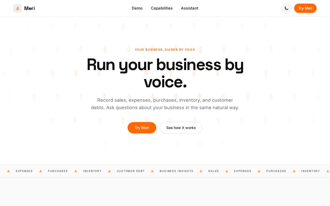 Preview of Voice First Business Assistant