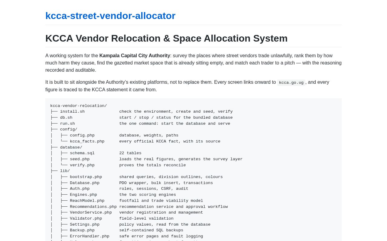Preview of Kcca Street Vendor Allocator