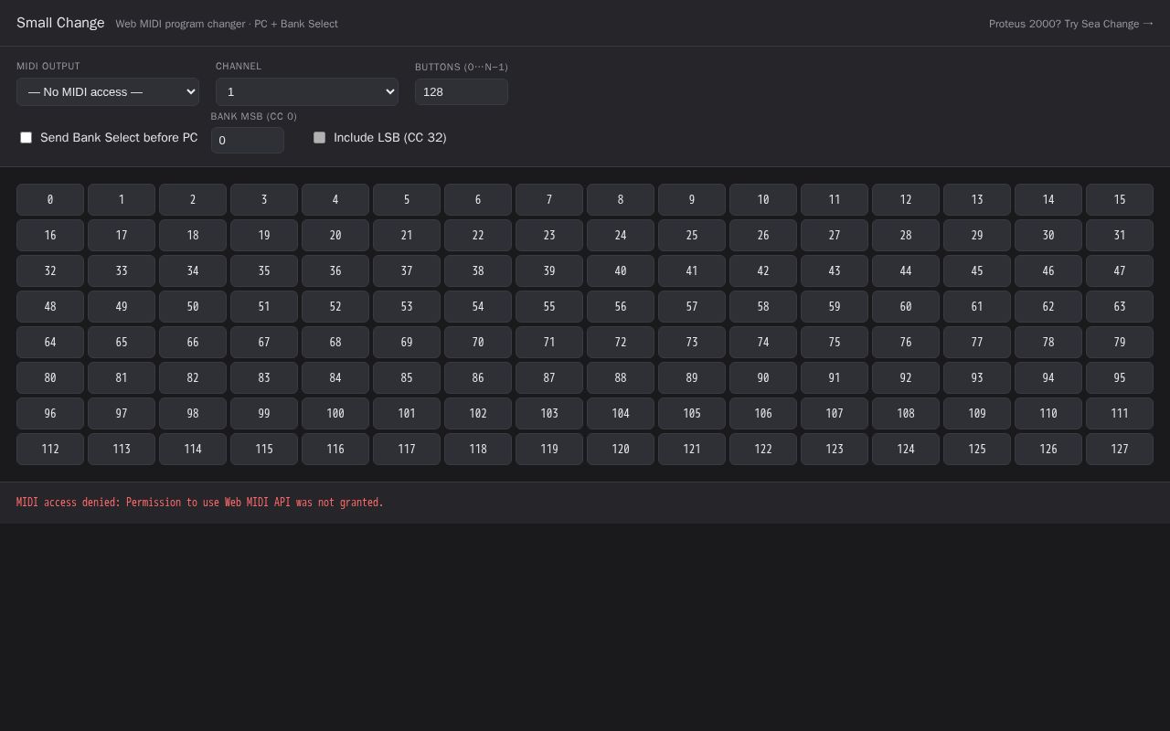 Preview of Small Change
