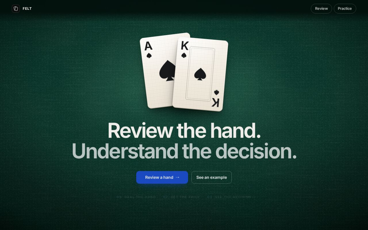 Preview of Holdem Hand Reviewer