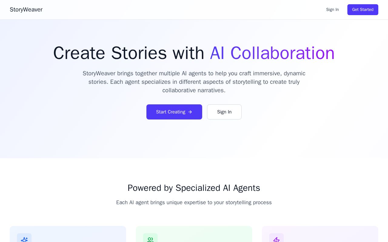 Preview of Story Weaver