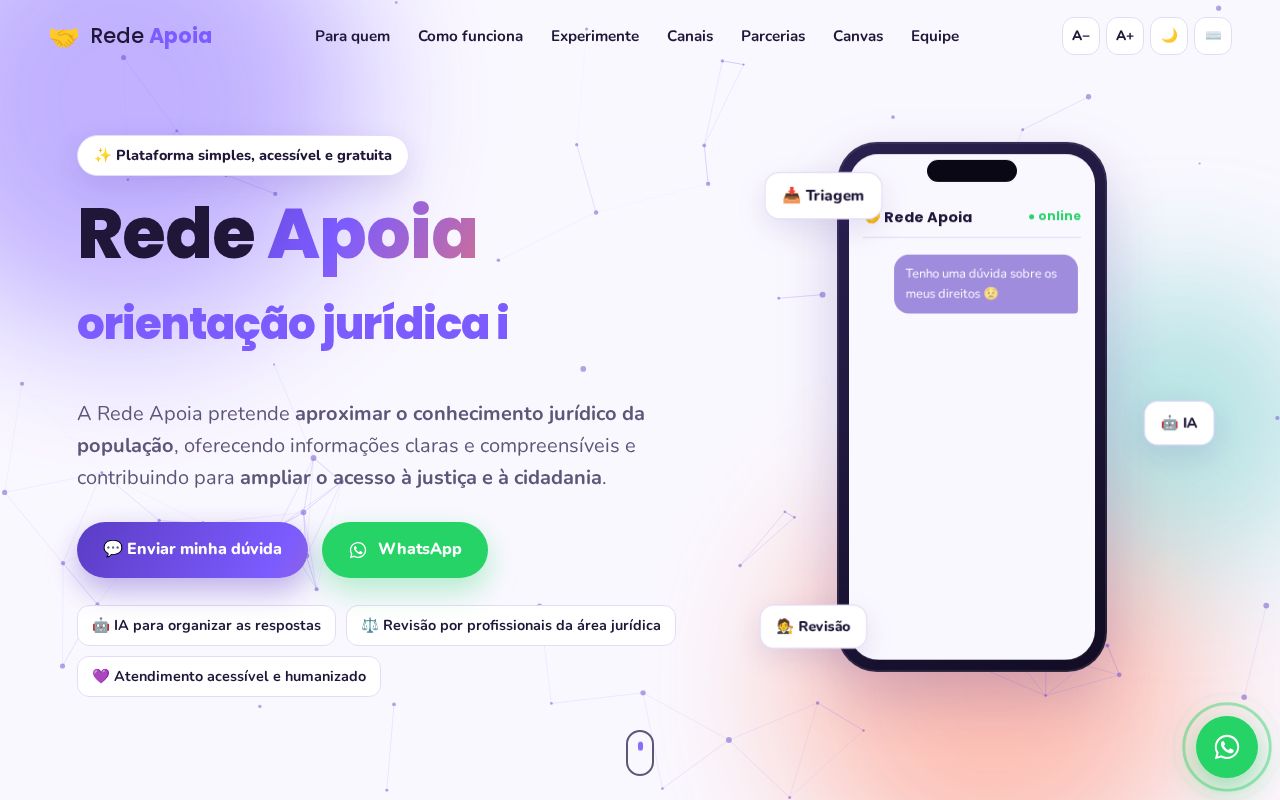 Preview of Rede Apoia