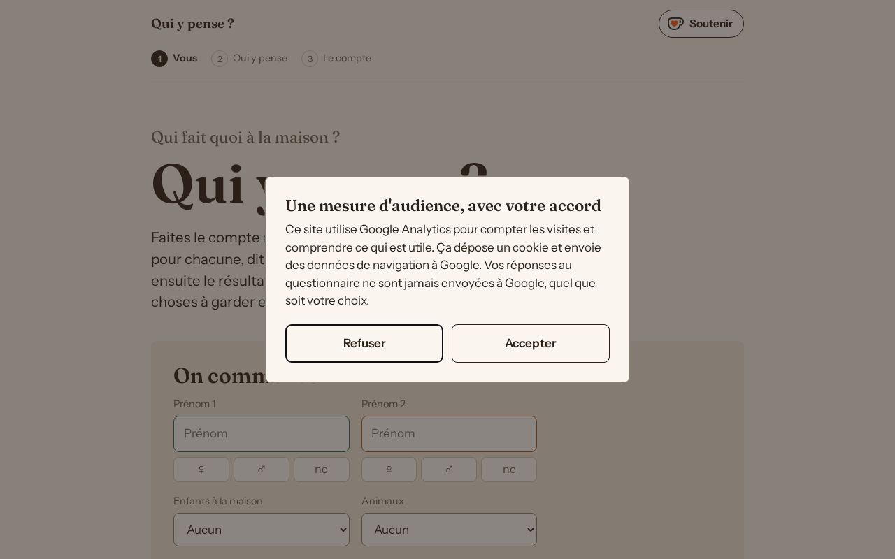 Preview of Charge Mentale Site