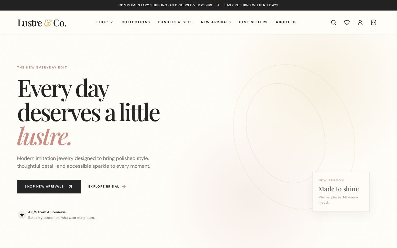 Preview of Lustre & Co.