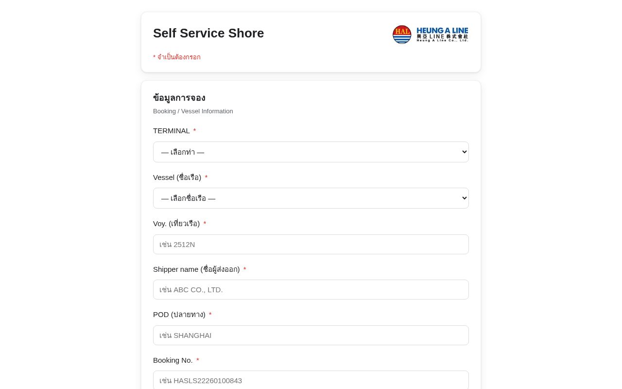 Preview of Shore Form