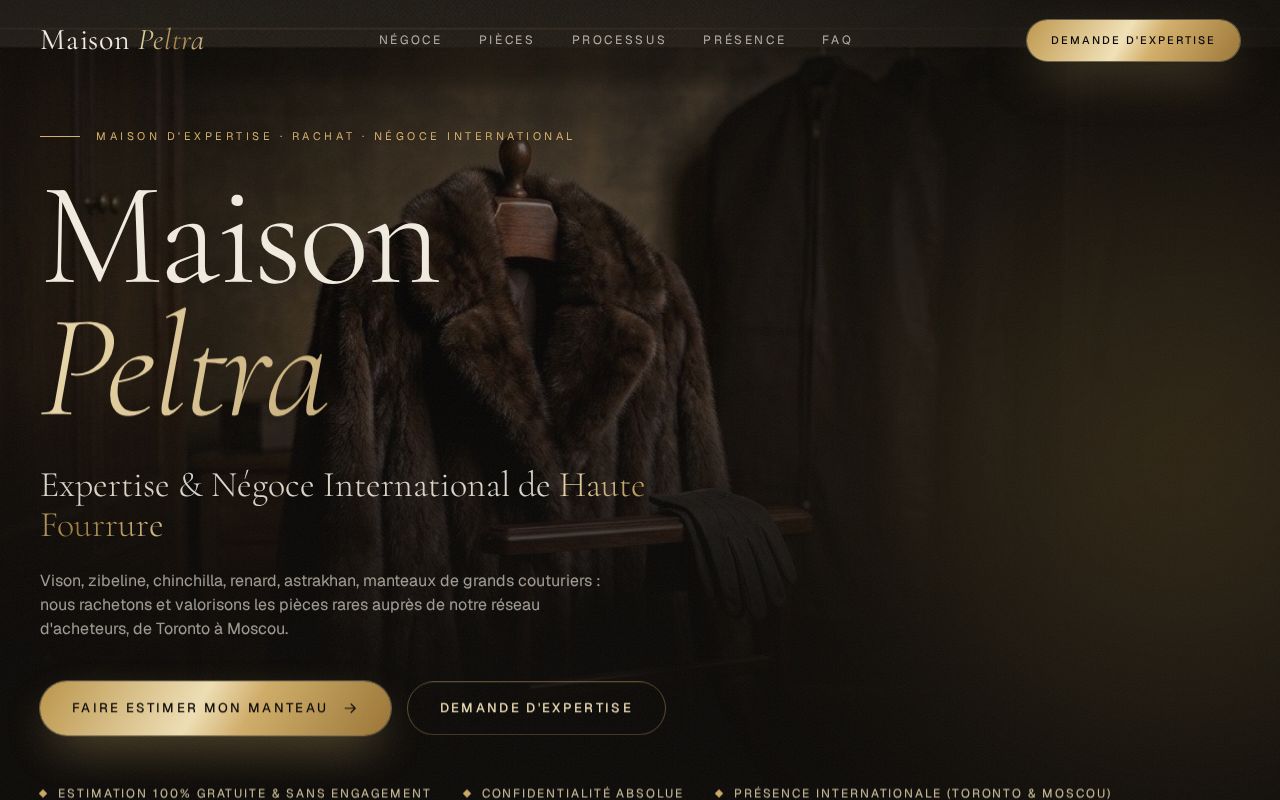 Preview of Site Fourrure