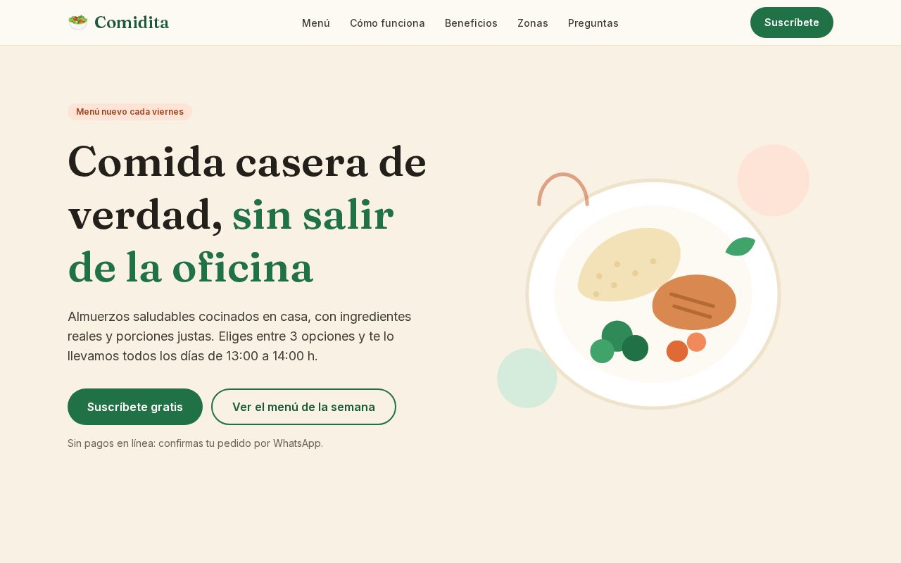 Preview of Comidita