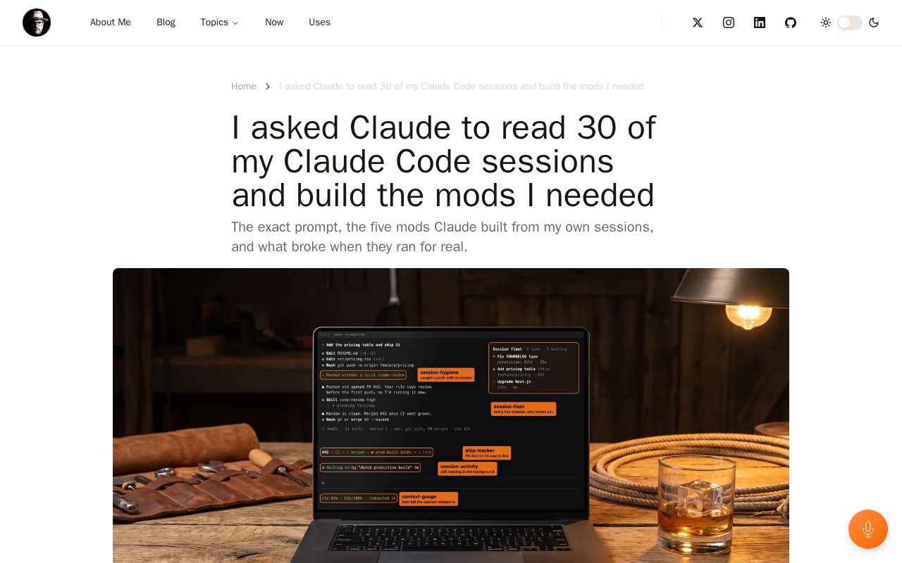 Preview of Claude Code Mods