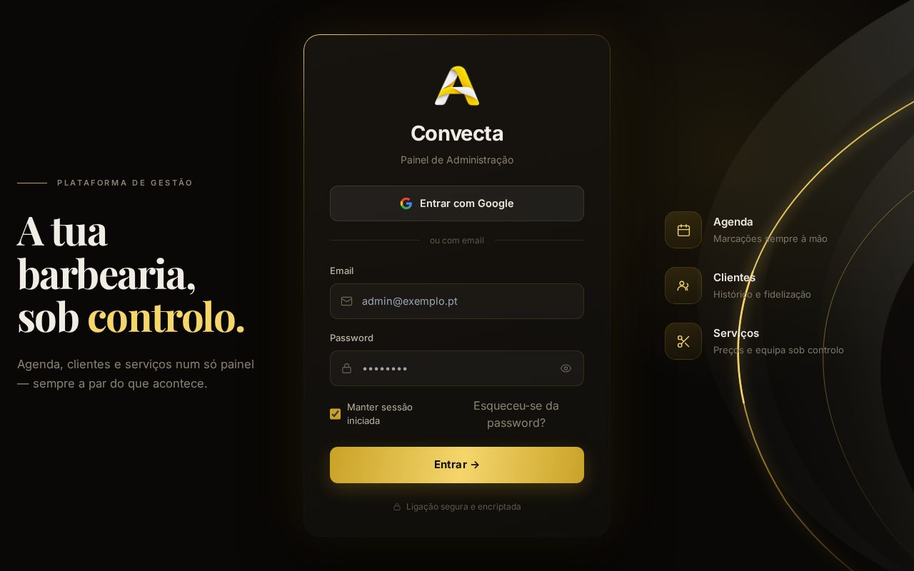 Preview of Convecta Admin