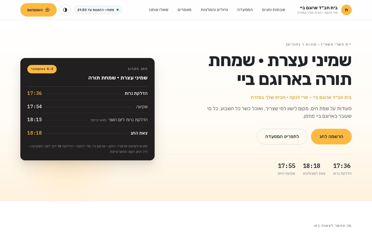 Preview of Chabad Arugambay