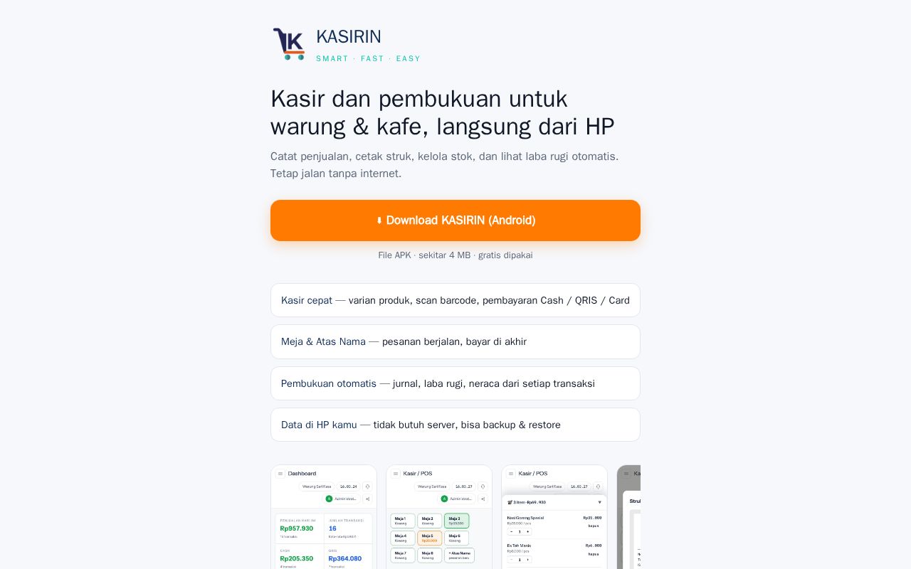 Preview of Kasirin Download