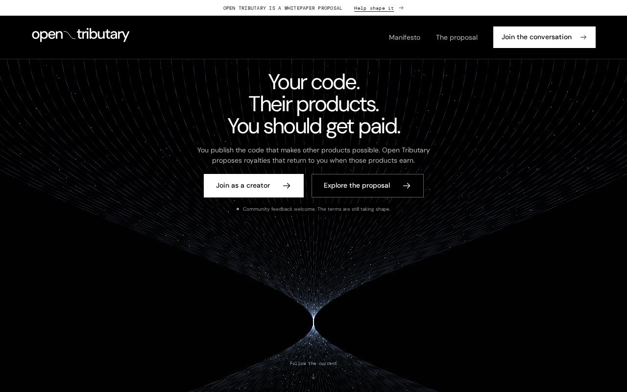 Preview of Open Tributary