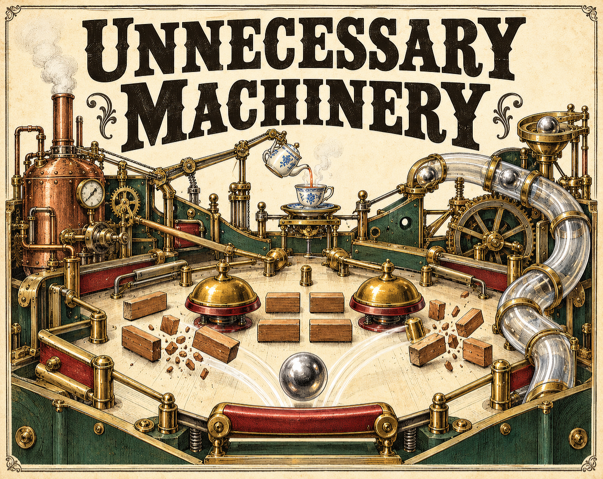 Preview of Unnecessary Machinery
