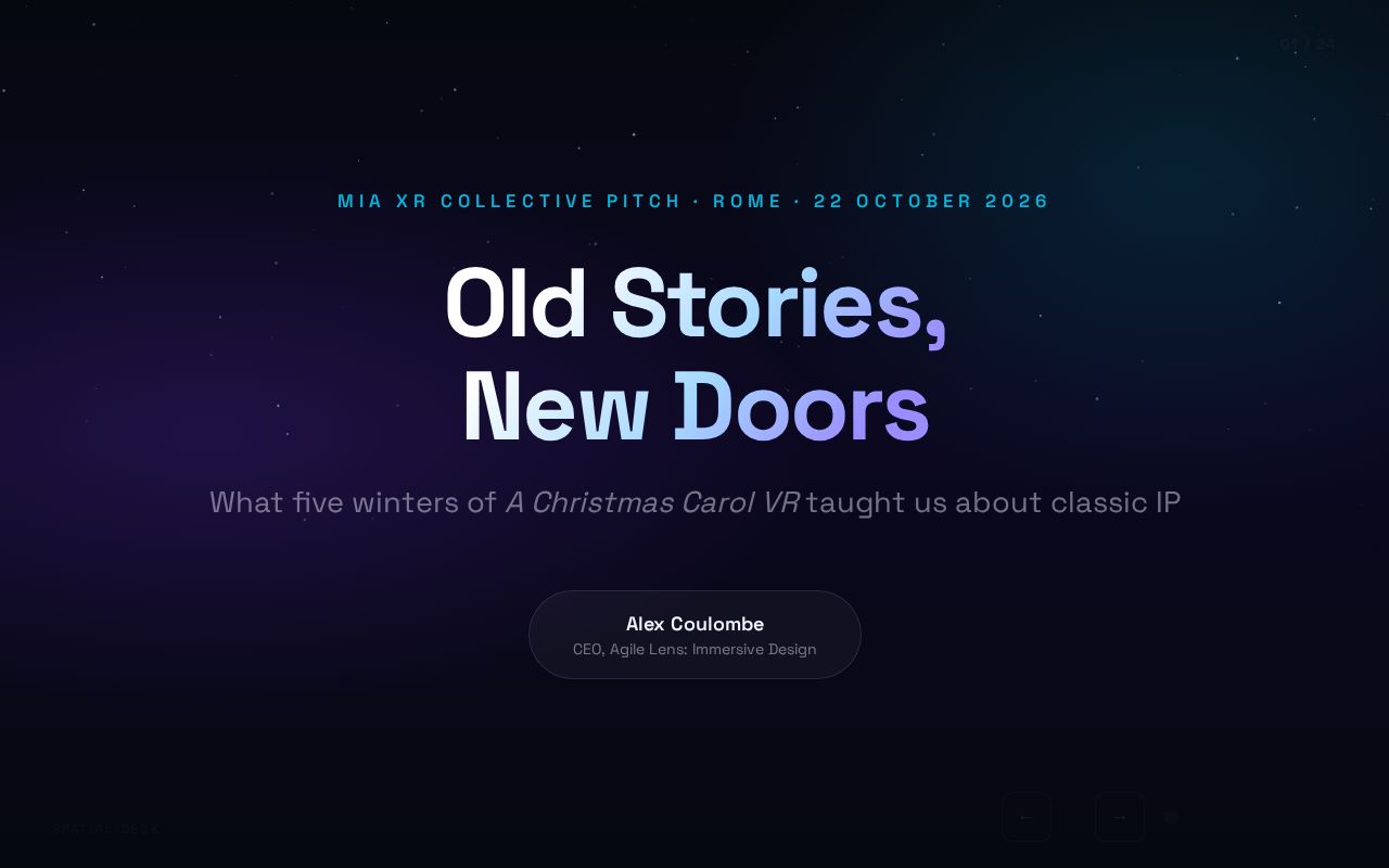 Preview of Mia 2026 Collective Pitch