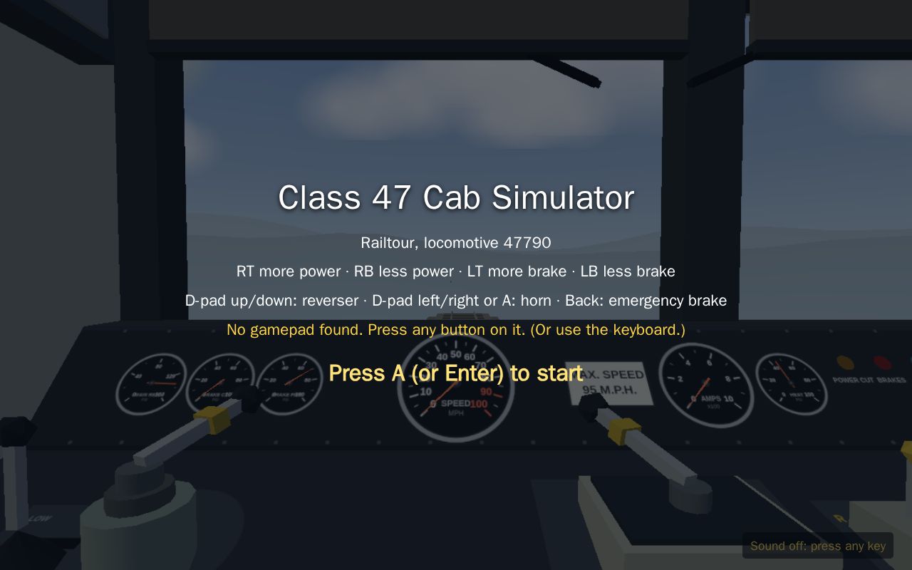 Preview of Class 47 Cab Sim