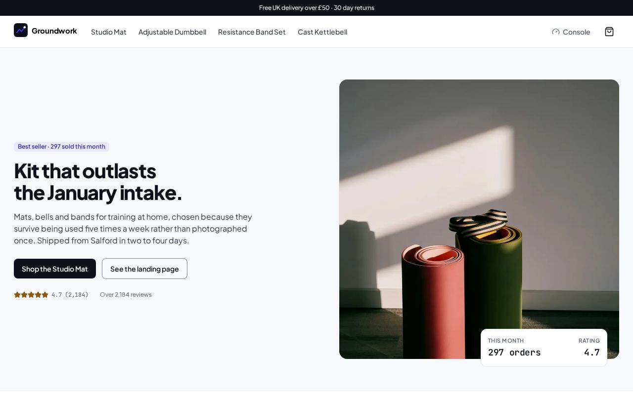 Preview of Groundwork Supply