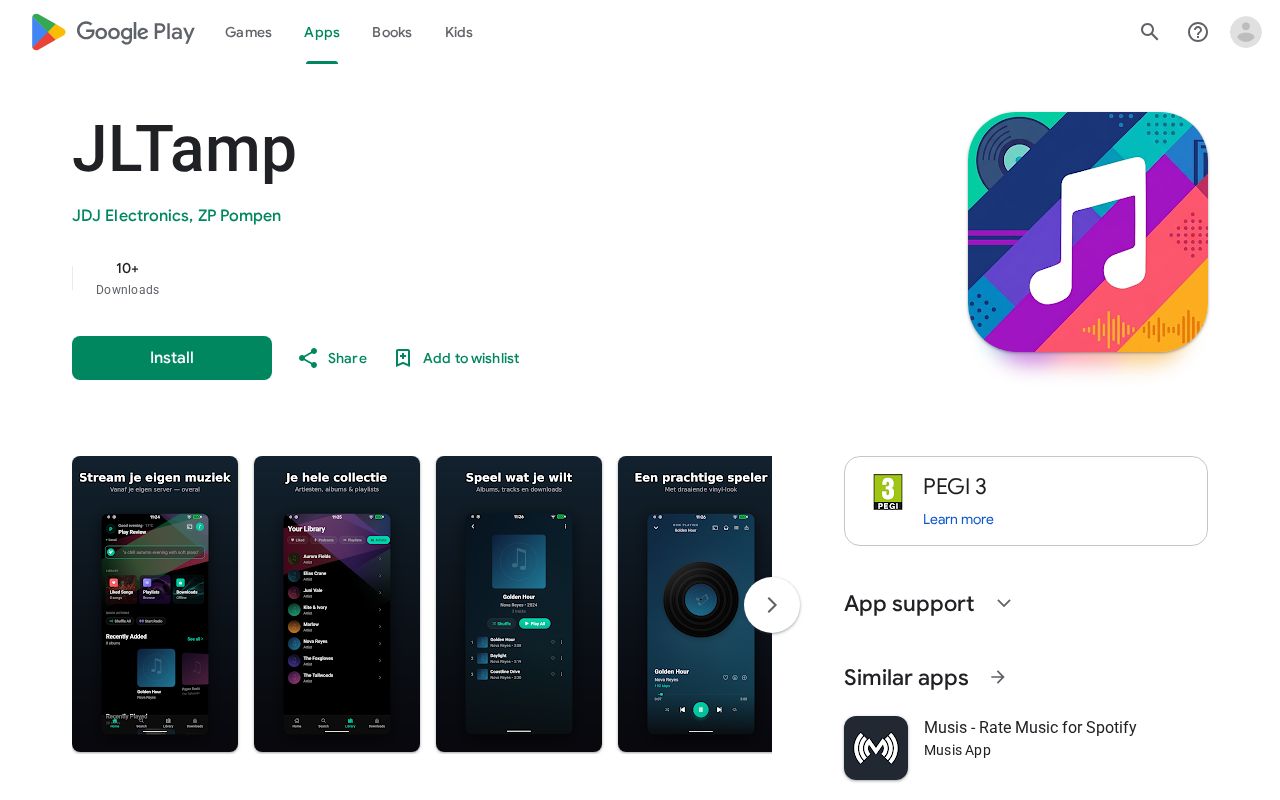 Preview of JLTamp