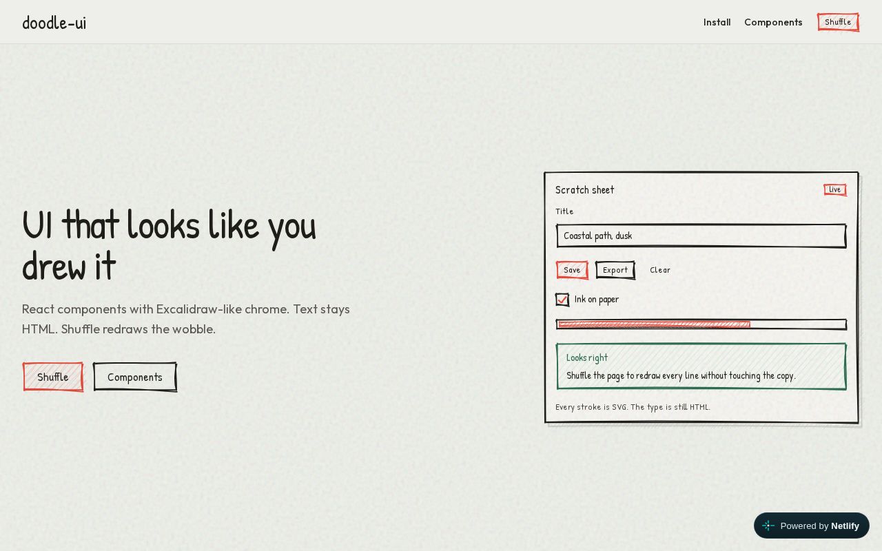 Preview of Doodle Ui