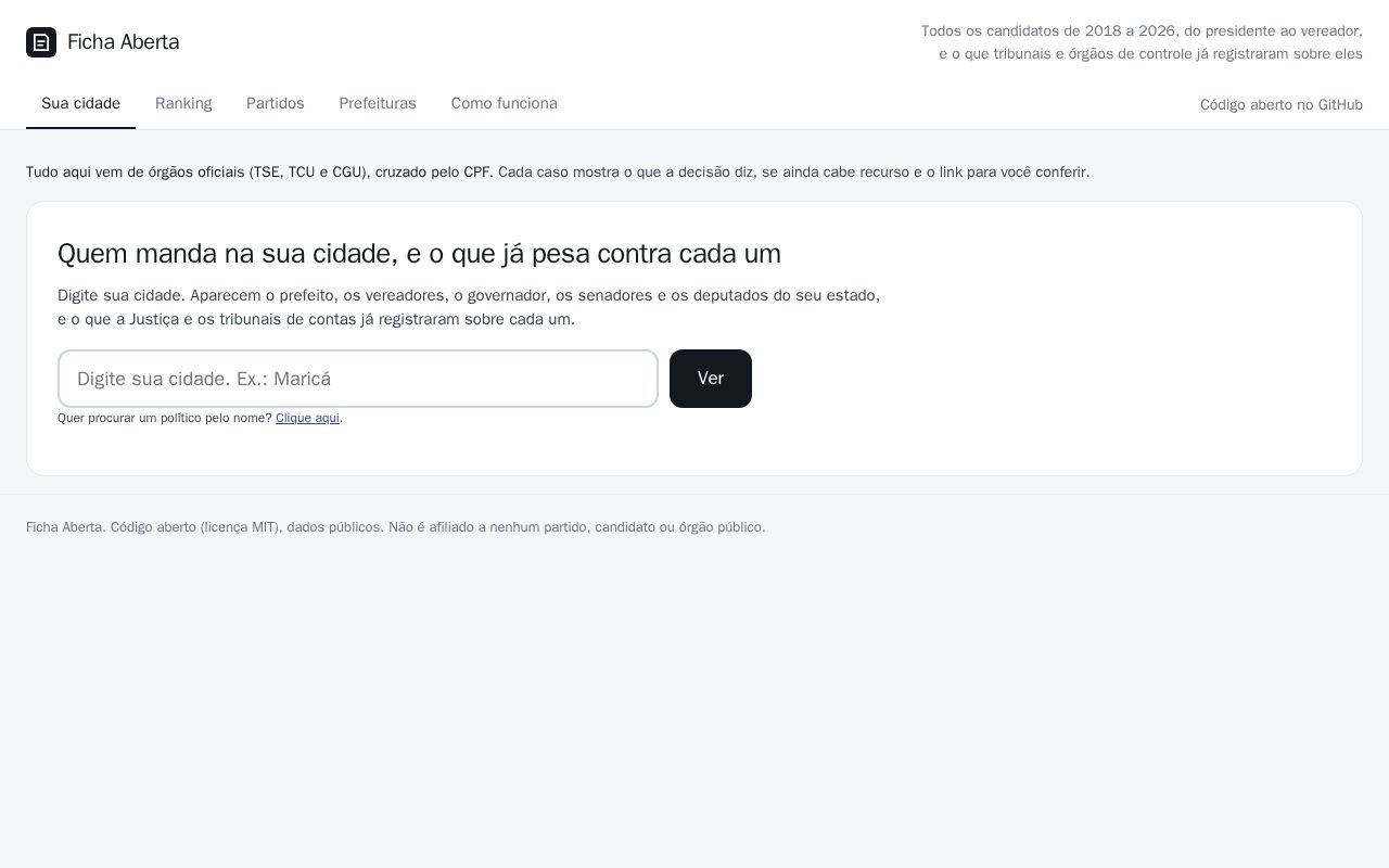 Preview of Ficha Aberta