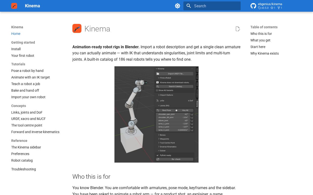 Preview of Kinema