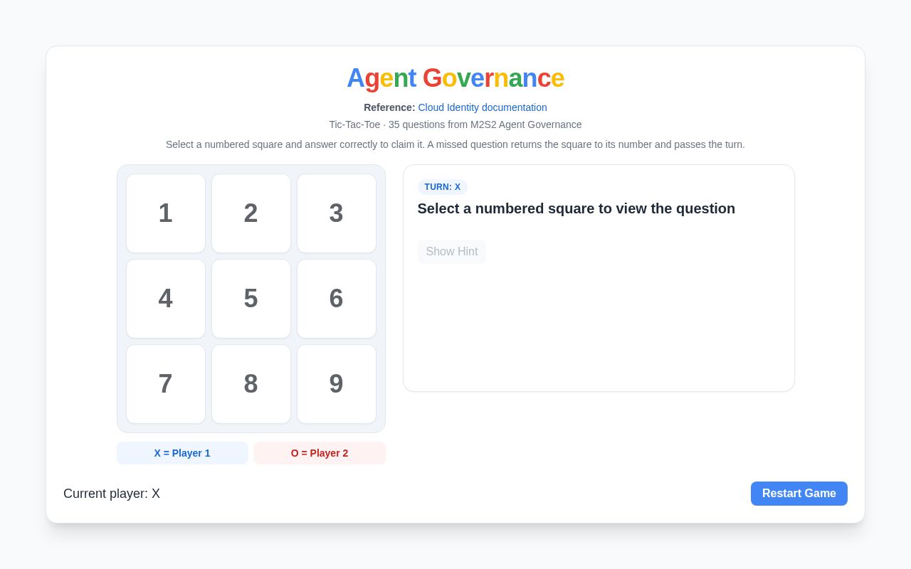 Preview of Agent Gov