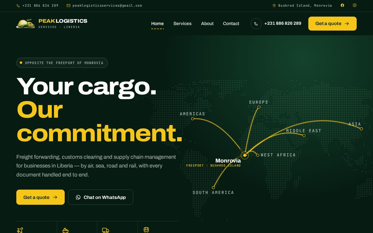 Preview of Peak Logistics Services