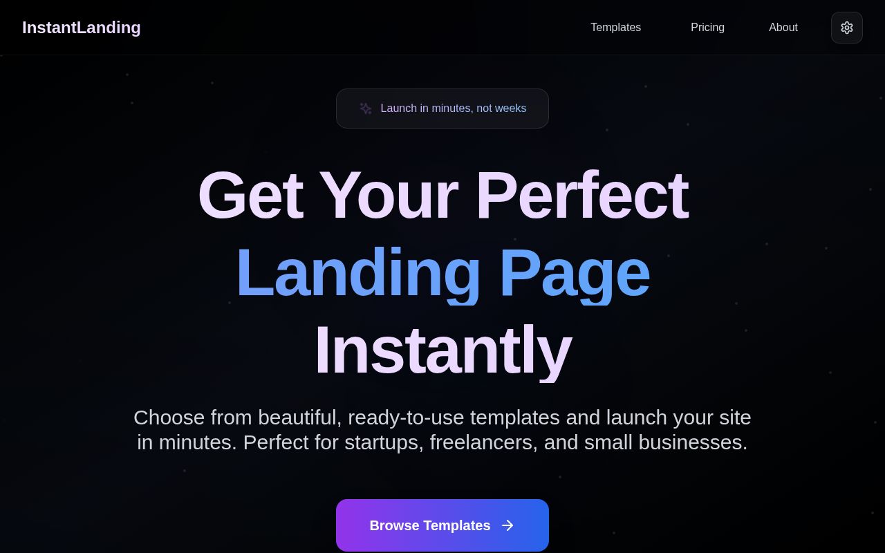 Preview of Instant Landing