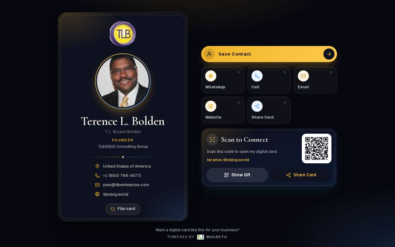 Preview of TB Visitng Card
