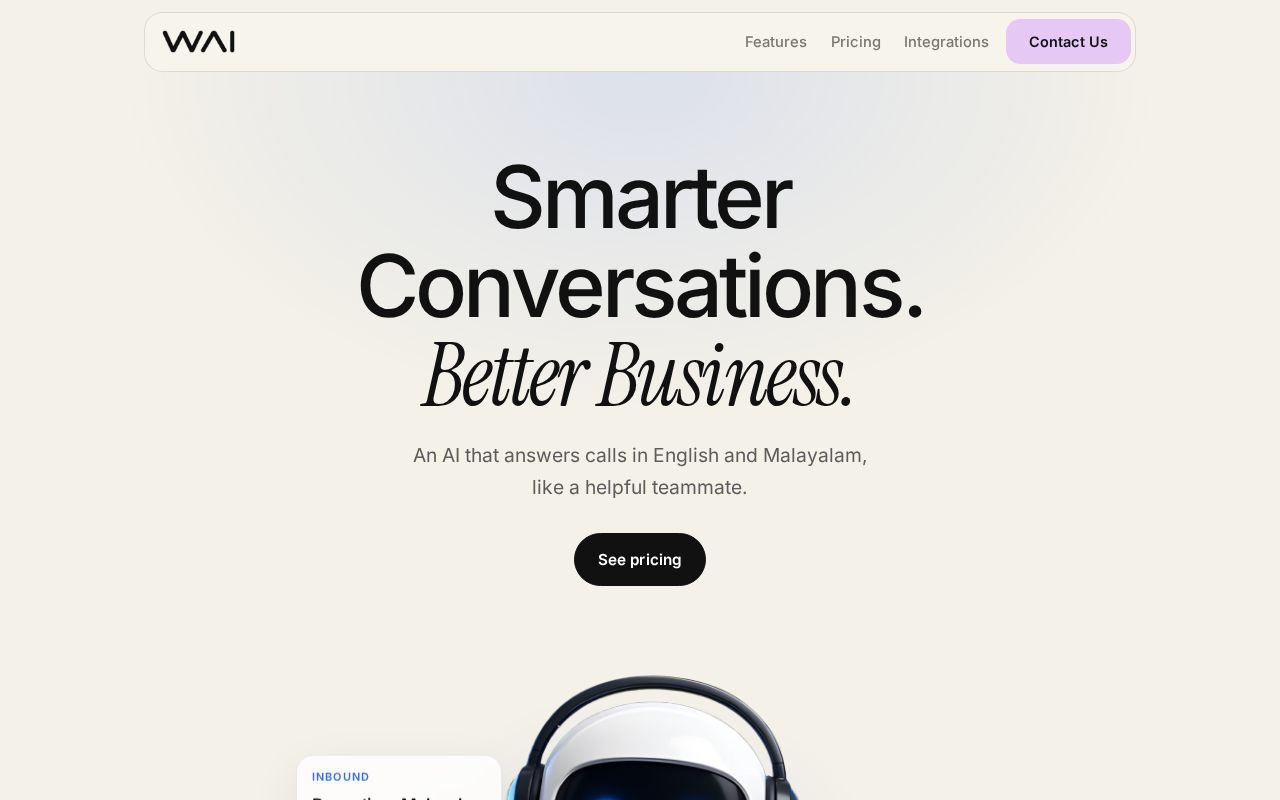 Preview of Wai Website