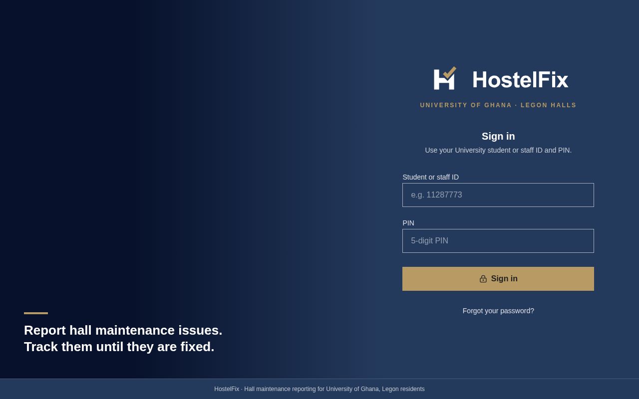 Preview of HostelFix