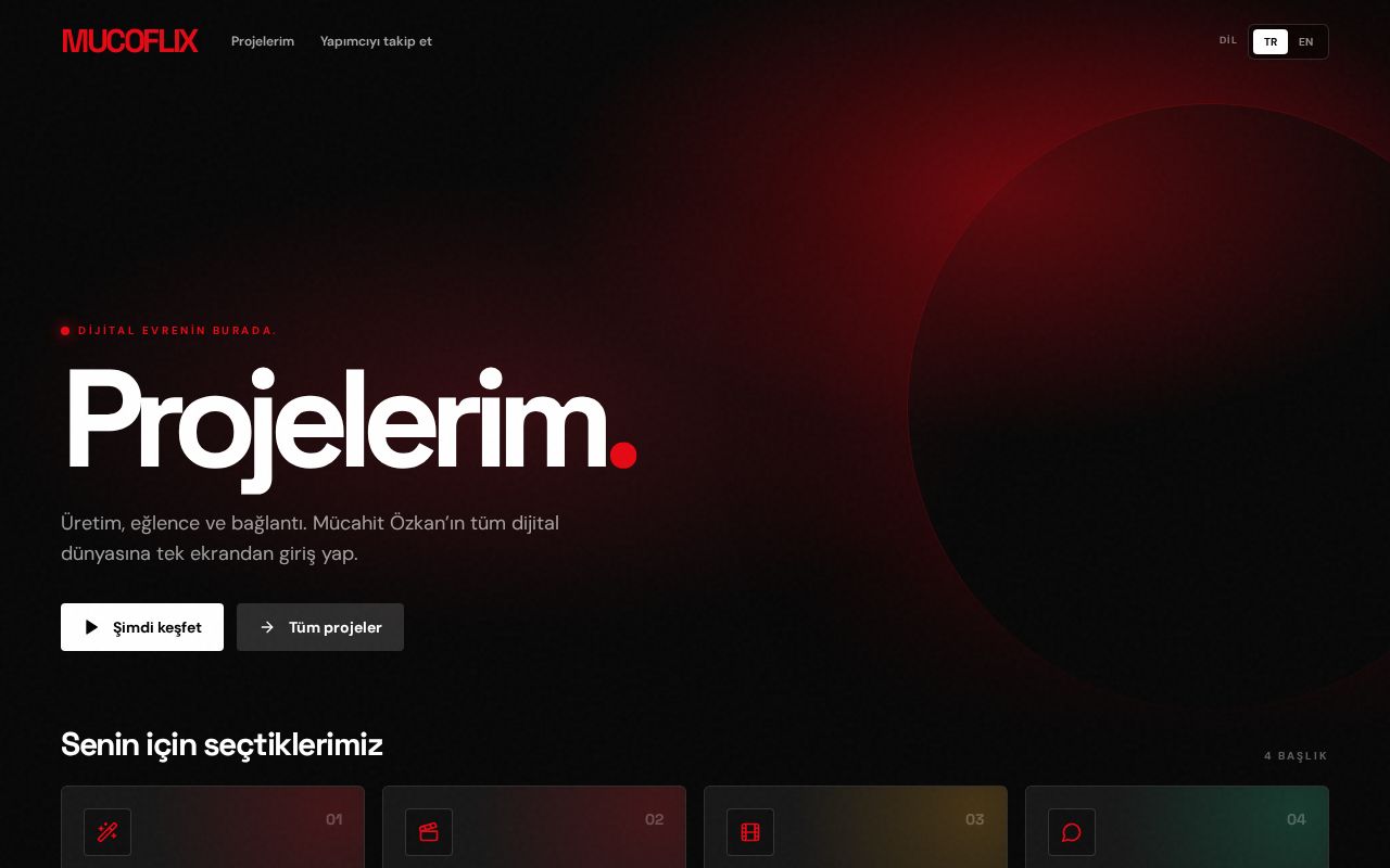 Preview of Mucoflix Digital Hub