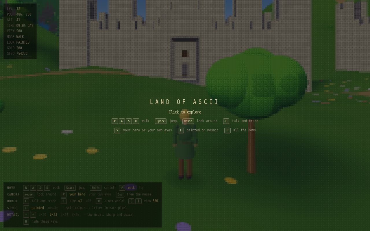 Preview of Land Of Ascii