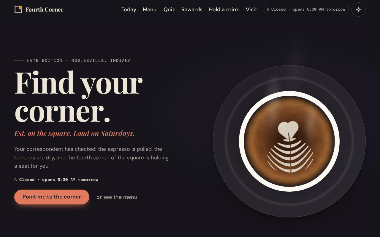 Preview of Fourth Corner Coffee