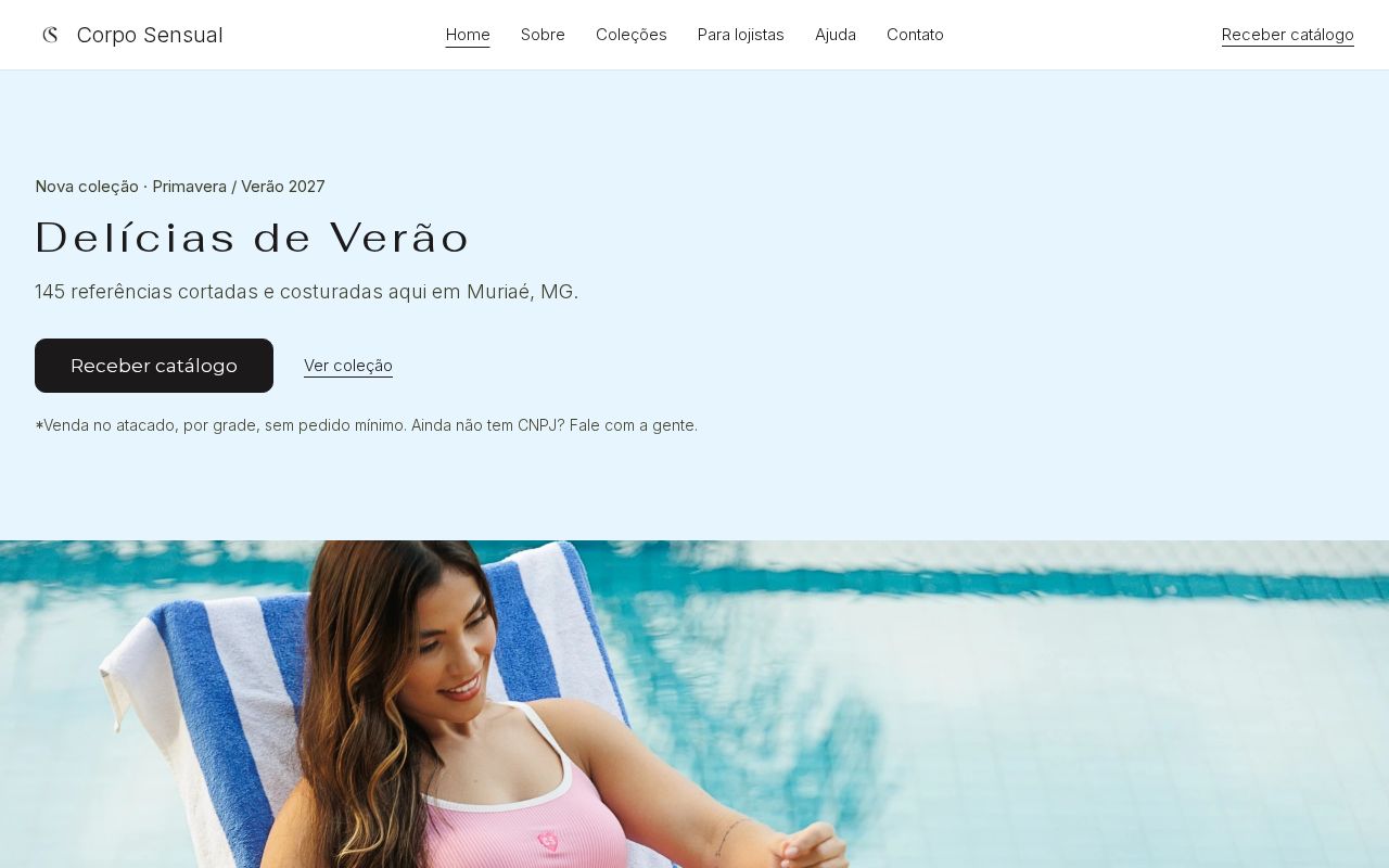 Preview of Corpo Sensual Site